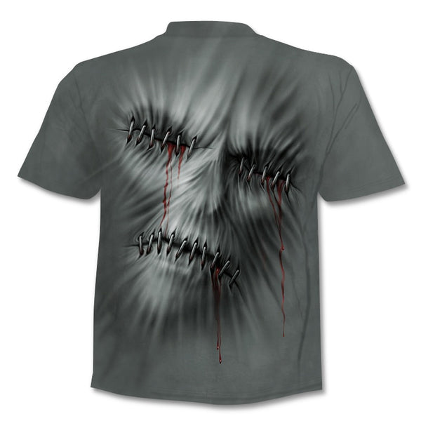 Skull graphic T-shirt horror men's T-shirt 3D fashion tops summer T-shirt men's O-neck shirt boy clothing plus size streetwear | Vimost Shop.
