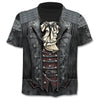 Skull graphic T-shirt horror men's T-shirt 3D fashion tops summer T-shirt men's O-neck shirt boy clothing plus size streetwear | Vimost Shop.