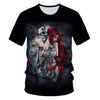 Skull Beauty Rock Cool 3D t shirts Mens Motorcycle Punk 3D Printed T shirt Men Clothes tshirt | Vimost Shop.