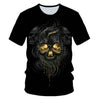 Skull Beauty Rock Cool 3D t shirts Mens Motorcycle Punk 3D Printed T shirt Men Clothes tshirt | Vimost Shop.