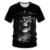 Skull Beauty Rock Cool 3D t shirts Mens Motorcycle Punk 3D Printed T shirt Men Clothes tshirt | Vimost Shop.