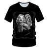 Skull Beauty Rock Cool 3D t shirts Mens Motorcycle Punk 3D Printed T shirt Men Clothes tshirt | Vimost Shop.