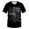 Skull Beauty Rock Cool 3D t shirts Mens Motorcycle Punk 3D Printed T shirt Men Clothes tshirt | Vimost Shop.