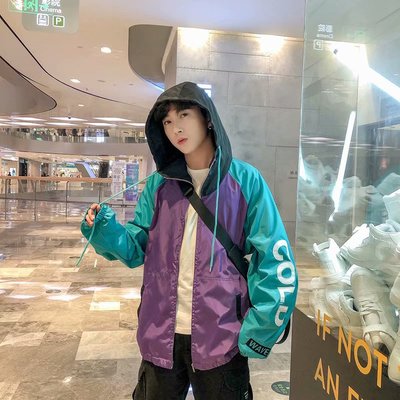 Hip Hop Spring Men's Fashion Hit Color Casual Baseball Uniform Jackets Mens Streetwear Wild Loose Harajuku Bomber Jacket S-3XL | Vimost Shop.