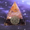 Orgone Energy Converter Orgonite Pyramid Natural Strawberry Crystal Soothe The Soul Stone That Change The Magnetic Field Of Life | Vimost Shop.