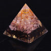 Orgone Energy Converter Orgonite Pyramid Natural Strawberry Crystal Soothe The Soul Stone That Change The Magnetic Field Of Life | Vimost Shop.