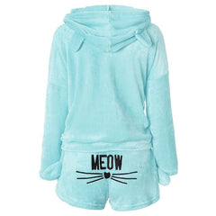 Pyjamas Animal Sleepwear Cat Female Pajama Women Homewear