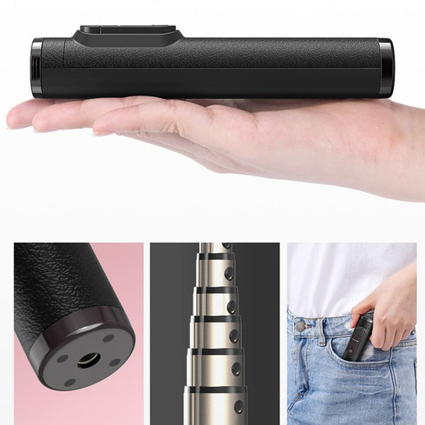 Mini bluetooth Selfie Stick Monopod Tripod All In One Integrated Detachable Tripods Selfie Sticks for Iphone | Vimost Shop.