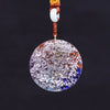 7 Chakra Orgone energy pendant necklace healing stones EMF protection For women energy meditation Jewelry | Vimost Shop.