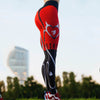 New Sexy Heart Print Leggings Women Red Black Patchwork Sporting Pants Fashion Printed Women's Fitness Leggings | Vimost Shop.