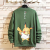 5XL Anime Hoodies Men Black Hooded Japanese Style Cartoon Sweatshirt Mens Hip Hop Brown Causal Hoodiee No Xxxtentacion Loose | Vimost Shop.