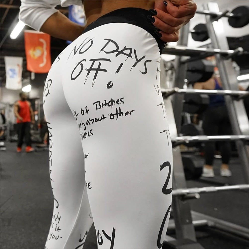 Women Slim Fitness High Waist Elastic Workout Leggings for Gym Sport Running Europe Size | Vimost Shop.