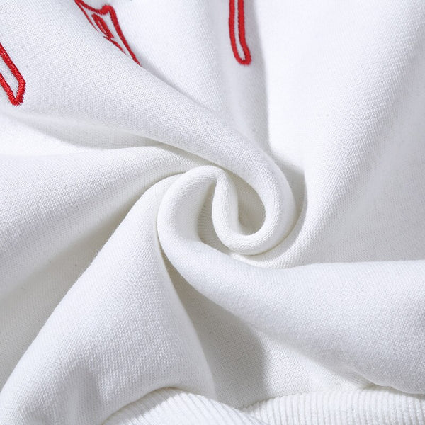 Men Hip Hop Streetwear Hoodie Harajuku Embroidery Crane Kanji | Vimost Shop.
