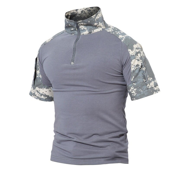 Men T-Shirts Multicam Camouflage Tactical T-Shirt Cotton Short Sleeve Top Tees Army Military Tee Shirts Paintball | Vimost Shop.