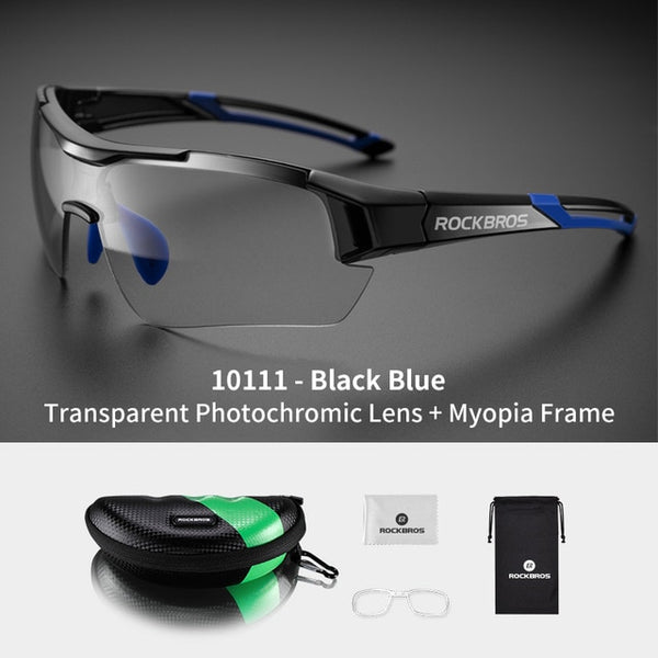 Photochromic Cycling Glasses Bike Bicycle Glasses Sports Men's Sunglasses MTB Road Cycling Eyewear Protection Goggles | Vimost Shop.