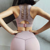 Yoga Crop Top Push up Underwear Gym Running Shockproof Shirt | Vimost Shop.