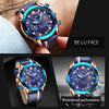 Men Watch Sport luminous chronograph leather Waterproof Top Brand OLEVS Fashion Luxury quartz clock watch Relogio Masculino | Vimost Shop.