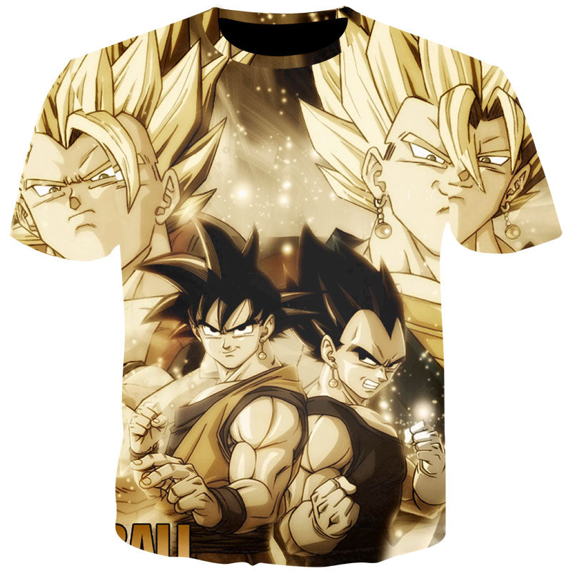 Men Anime Print Dragon Ball 3D T-Shirt Oogway Tees Master Roshi Men T shirt Streetwear Plus Size | Vimost Shop.