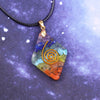 Orgone Stone Sweater Chain Necklace Orgonite Necklace Reiki Healing Energy Generator Yoga Meditation Jewelry 7 Chakra Necklace | Vimost Shop.