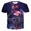 Skull graphic T-shirt horror men's T-shirt 3D fashion tops summer T-shirt men's O-neck shirt boy clothing plus size streetwear | Vimost Shop.
