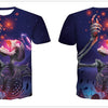 Skull graphic T-shirt horror men's T-shirt 3D fashion tops summer T-shirt men's O-neck shirt boy clothing plus size streetwear | Vimost Shop.