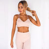 Women's Yoga Set Seamless Sportswear 2-Piece Gym Yoga Clothes Sports Bra + Leggings Running Wear Skinny Workout Set Suits | Vimost Shop.