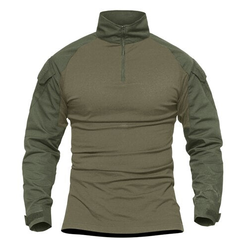 Tactical t shirts Men Military Army Green Rip-stop SWAT Combat Shirts Spring Long Sleeve Airsoft Hunt Shirts | Vimost Shop.