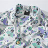 Japanese Style Crane Hawaiian Shirts Streetwear Hip Hop Casual Beach Camisas Shirt Fashion Harajuku White Men Tops | Vimost Shop.