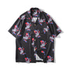 Fashion Style Full Robot Print Hawaiian Shirts Streetwear Hip Hop Casual Beach Camisas Shirt Harajuku White Men Tops | Vimost Shop.