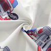 Fashion Style Full Robot Print Hawaiian Shirts Streetwear Hip Hop Casual Beach Camisas Shirt Harajuku White Men Tops | Vimost Shop.