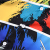 Fashion Summer Leaves Print Orange Beach Hawaiian Aloha Shirts Mens Casual Short Sleeve Shirt Camisas Shirts Tops | Vimost Shop.
