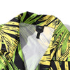 Fashion Summer Leaves Print Orange Beach Hawaiian Aloha Shirts Mens Casual Short Sleeve Shirt Camisas Shirts Tops | Vimost Shop.