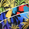 Fashion Summer Leaves Print Orange Beach Hawaiian Aloha Shirts Mens Casual Short Sleeve Shirt Camisas Shirts Tops | Vimost Shop.