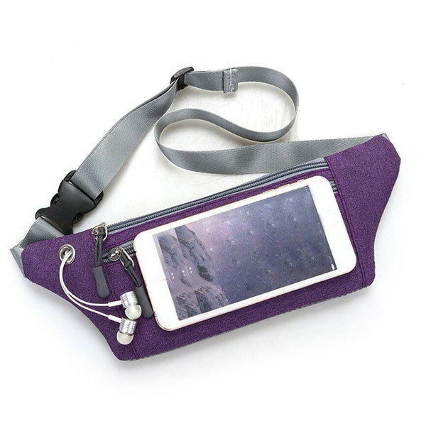 Women Men Multi-function Pockets Outdoor Sport Leisure Fashion Messenger Waist Packs Bag Free Shipping | Vimost Shop.