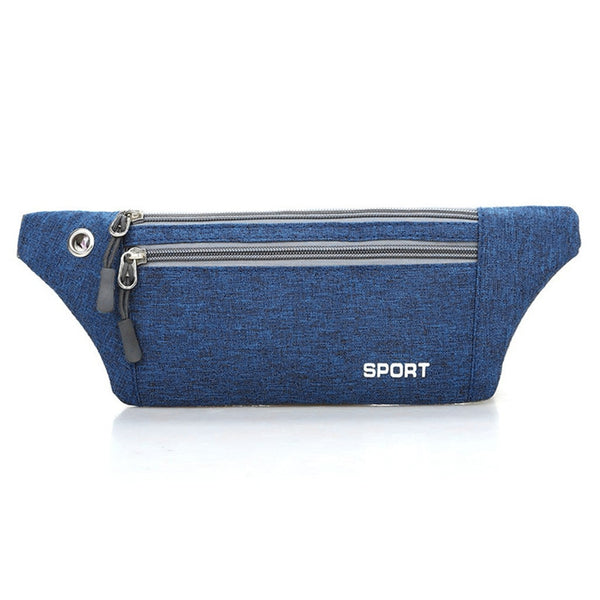 Women Men Multi-function Pockets Outdoor Sport Leisure Fashion Messenger Waist Packs Bag Free Shipping | Vimost Shop.