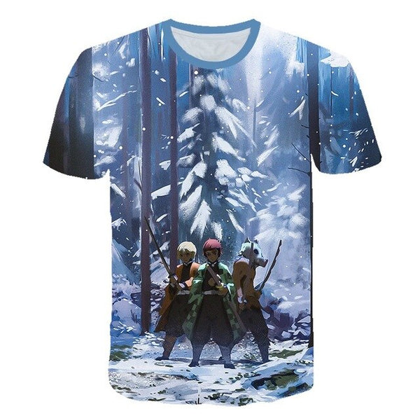 0 Ghost Blade 3D T-Shirt Men funny t shirts Fashion Hip Hop Women Demon Slayer Summer child Print Streetwear T-Shirt tops | Vimost Shop.