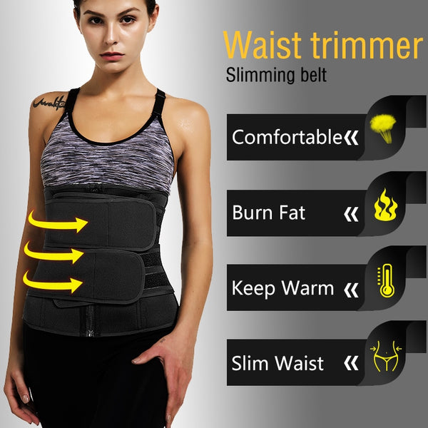 Women Waist Trainer Neoprene Body Shaper Belt Slimming Sheath Belly Reducing Shaper Tummy Sweat Shapewear Workout Shaper Corset | Vimost Shop.