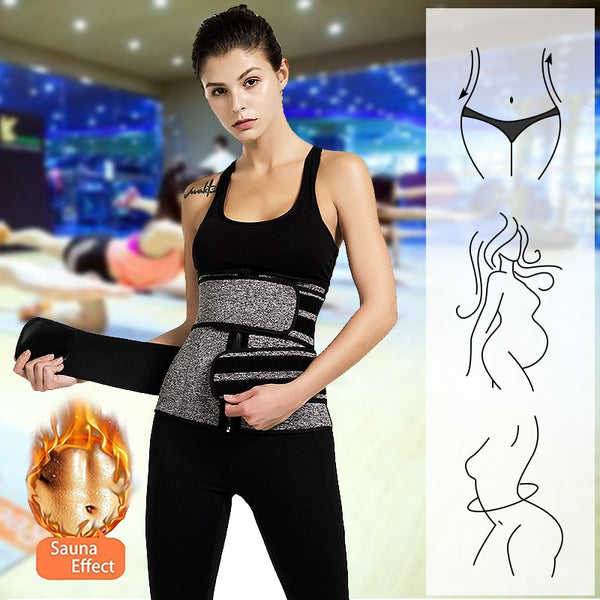 Women Waist Trainer Neoprene Body Shaper Belt Slimming Sheath Belly Reducing Shaper Tummy Sweat Shapewear Workout Shaper Corset | Vimost Shop.