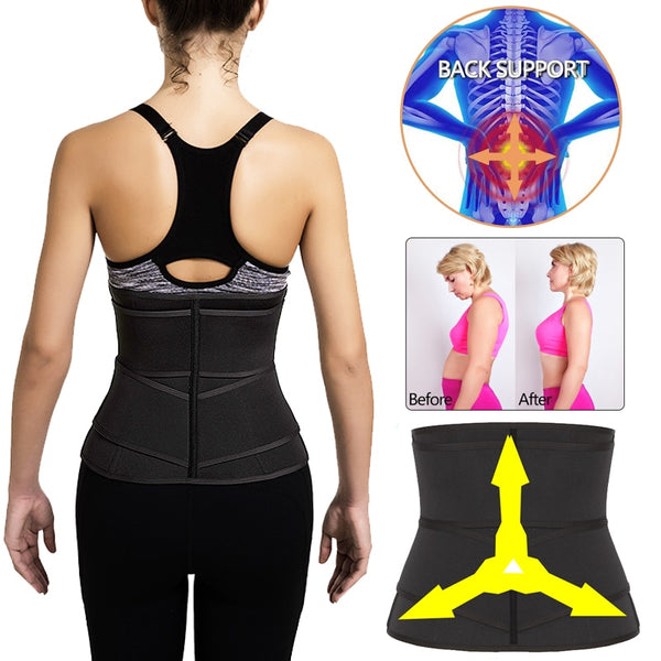 Women Waist Trainer Neoprene Body Shaper Belt Slimming Sheath Belly Reducing Shaper Tummy Sweat Shapewear Workout Shaper Corset | Vimost Shop.
