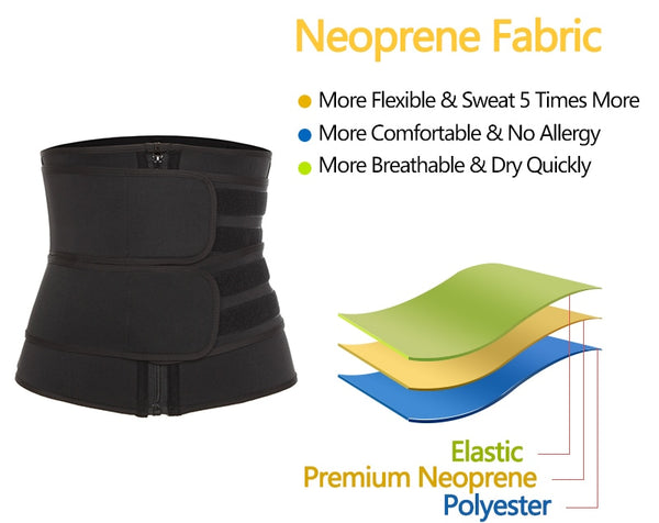 Women Waist Trainer Neoprene Body Shaper Belt Slimming Sheath Belly Reducing Shaper Tummy Sweat Shapewear Workout Shaper Corset | Vimost Shop.