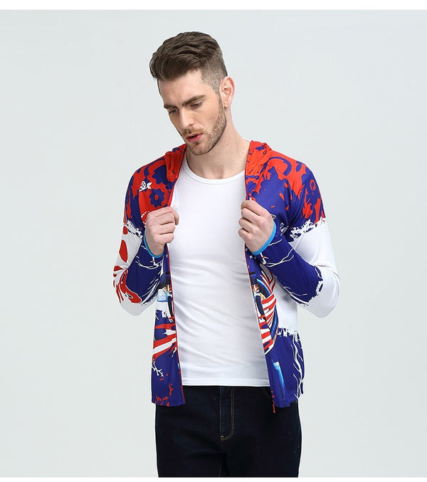 Men Fishing Clothes Long Sleeve light weight Hoodie Fishing Clothing Quick Dry Breathable Sun Protection Fishing Shirt | Vimost Shop.