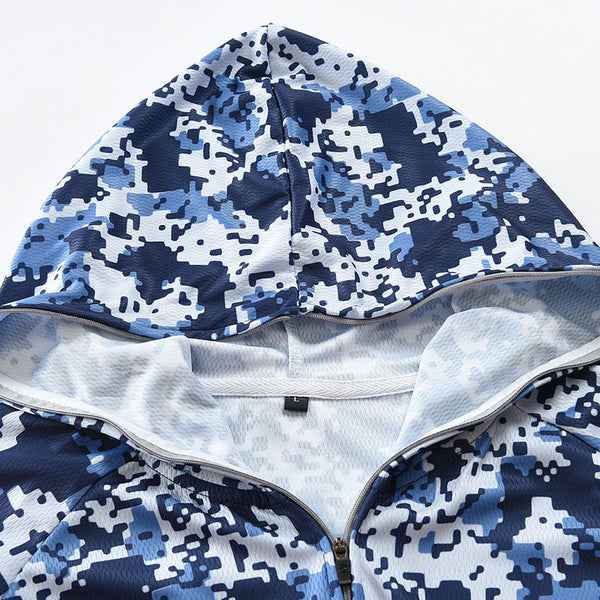 Quick Dry Bass Fishing Clothing set Long Sleeve Camouflage Hooded Breathable Anti-UV Sun Protection clothes fishing shirts | Vimost Shop.