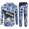 Quick Dry Bass Fishing Clothing set Long Sleeve Camouflage Hooded Breathable Anti-UV Sun Protection clothes fishing shirts | Vimost Shop.