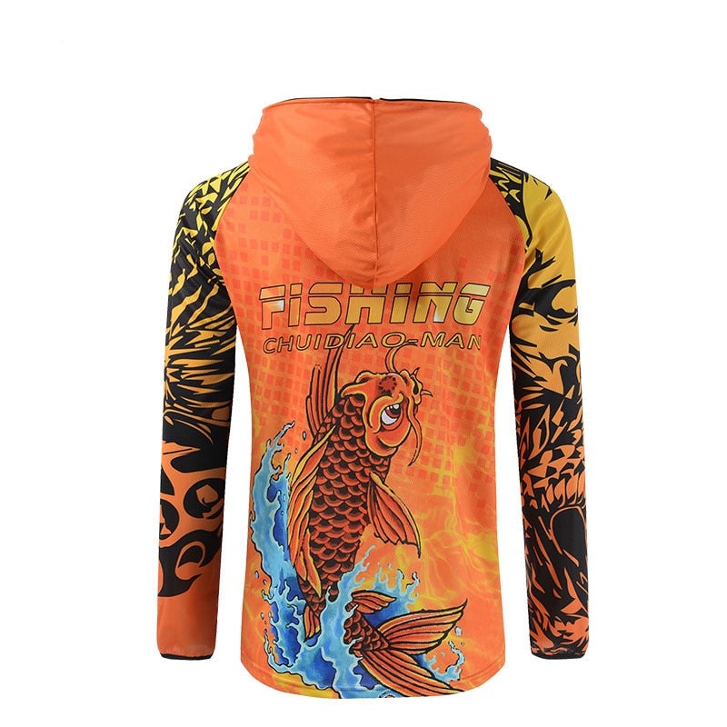 Fishing Clothes Carp Fishing Jerseys Breathable Moisture-wicking Summer Sun UV Protection Outdoor Sport Fishing shirts | Vimost Shop.