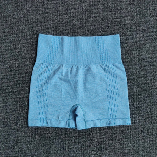 Seamless Women's Shorts Yoga Fitness High Waist Workout Shorts Sport Gym Leggings Slim Tummy Control Athletic Shorts