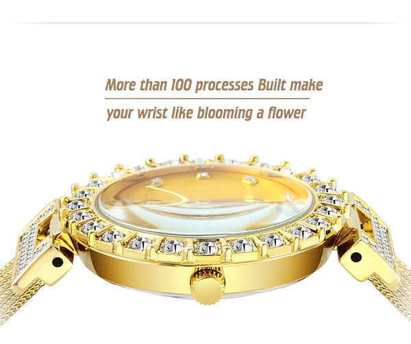 Women Watches Luxury Brand Watch Bracelet Waterproof Big Lab Diamond Ladies Wrist Watches For Women Quartz Clock Hours | Vimost Shop.