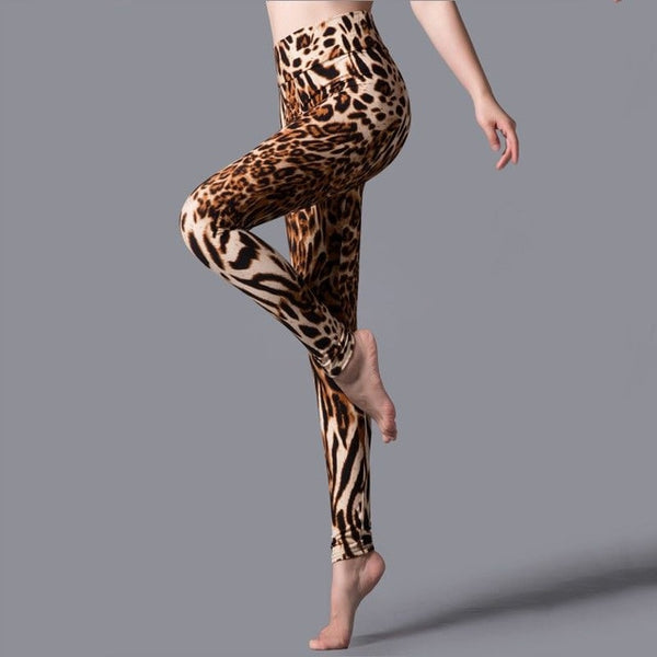 Fashion Girl Legging Spandex Aptitud Print Floral Leggings Leggins Milk Silk | Vimost Shop.