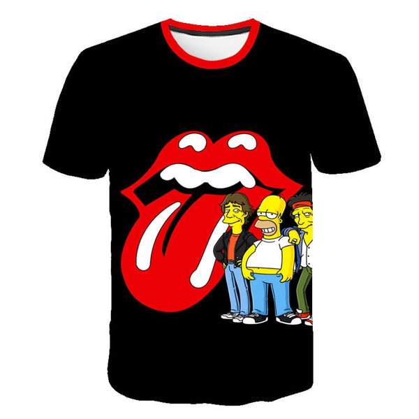 The Simpsons Homer 3d Print T Shirt Bart Simpson House Clothing Homer Simpsons Sweatshirt Costume Men/women Simpson Family Shirt | Vimost Shop.