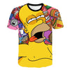 The Simpsons Homer 3d Print T Shirt Bart Simpson House Clothing Homer Simpsons Sweatshirt Costume Men/women Simpson Family Shirt | Vimost Shop.