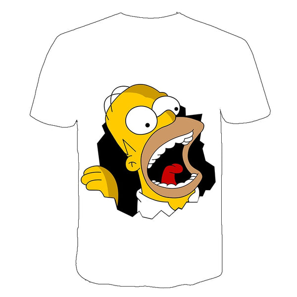 The Simpsons Homer 3d Print T Shirt Bart Simpson House Clothing Homer Simpsons Sweatshirt Costume Men/women Simpson Family Shirt | Vimost Shop.